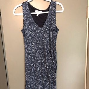 Jessica Simpson blue knee length maternity dress